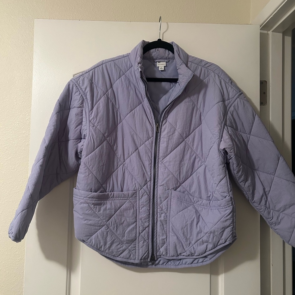 Lavender Quilted Women's Jacket